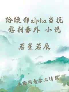 给躁郁alpha当抚慰剂番外 小说